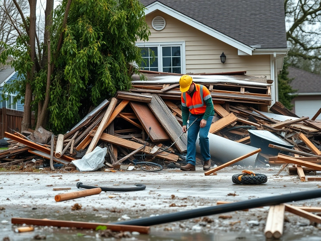 Storm and Natural Disaster Damage Cleanup